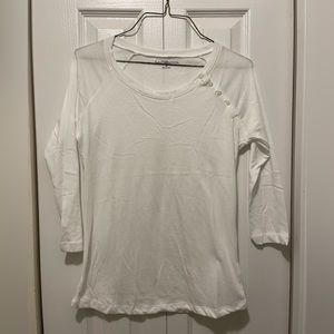 BNWOT Croft & Barrow 3/4 sleeve top